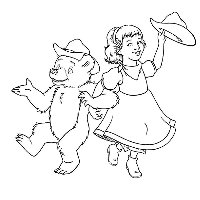 Little Bear Coloring Pages - Coloring Home