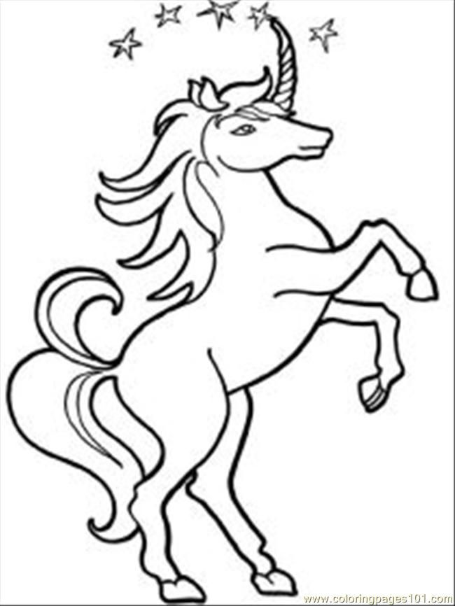Unicorn Coloring Pages For Kids - Coloring Home
