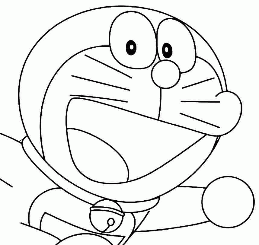 Printable Free Cartoon Doraemon Nobita Coloring Pages For Little 