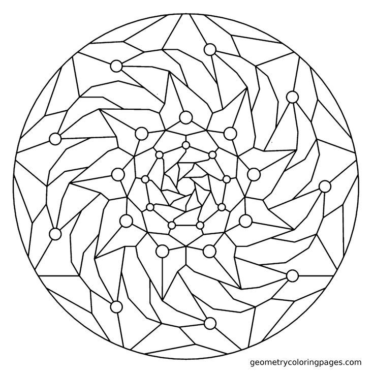 Fractal Coloring Pages - Coloring Home