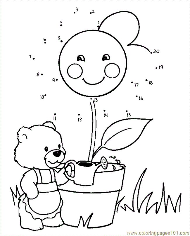 Dot Art Coloring Pages Home 3 Entertainment Games Free Printable