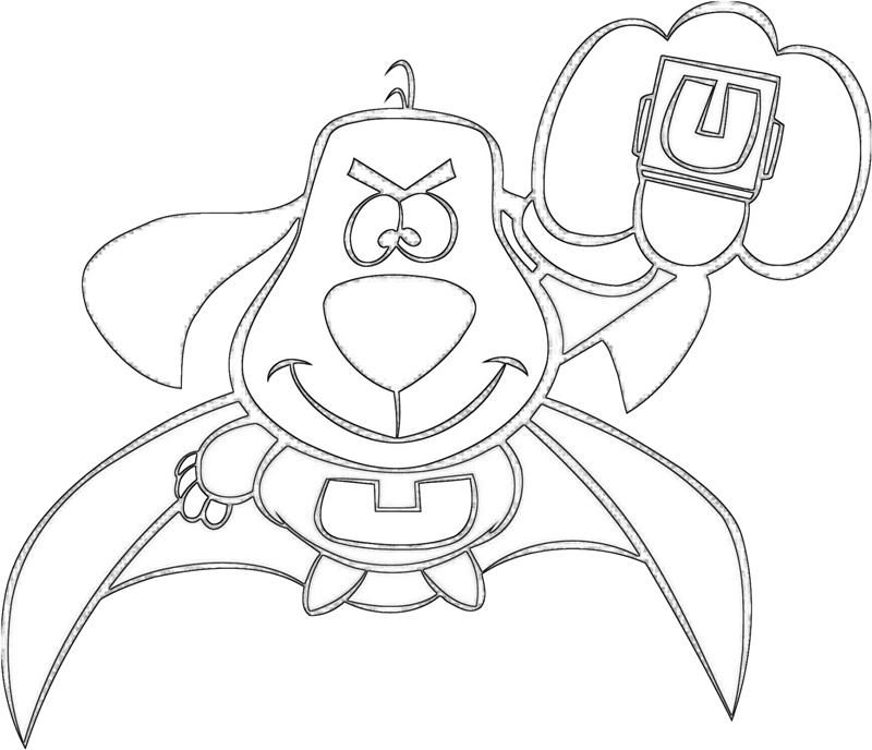 underdog coloring pages characters - photo #22