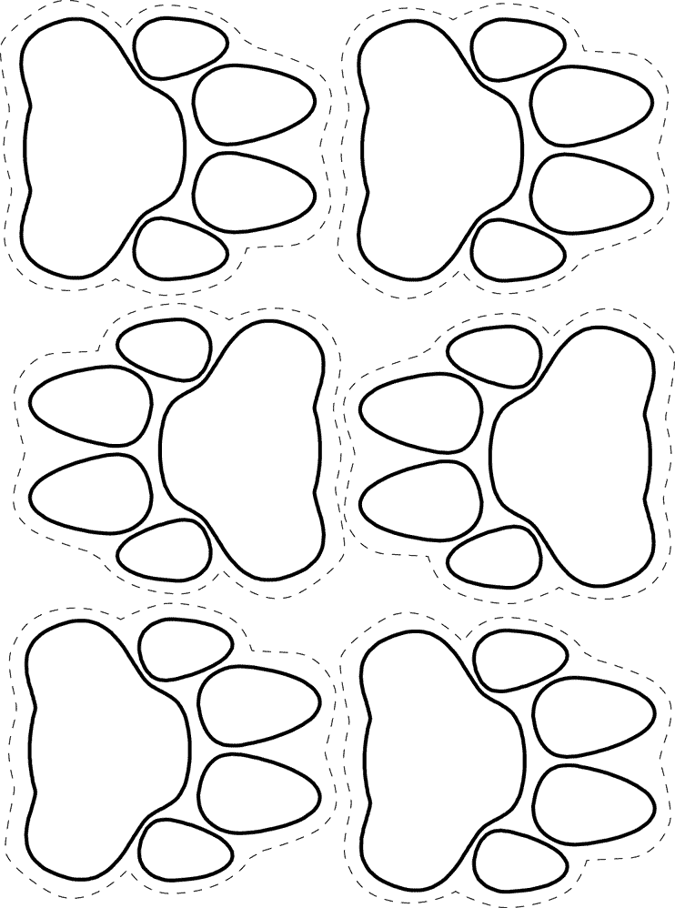 Cute Cats Paw Printables