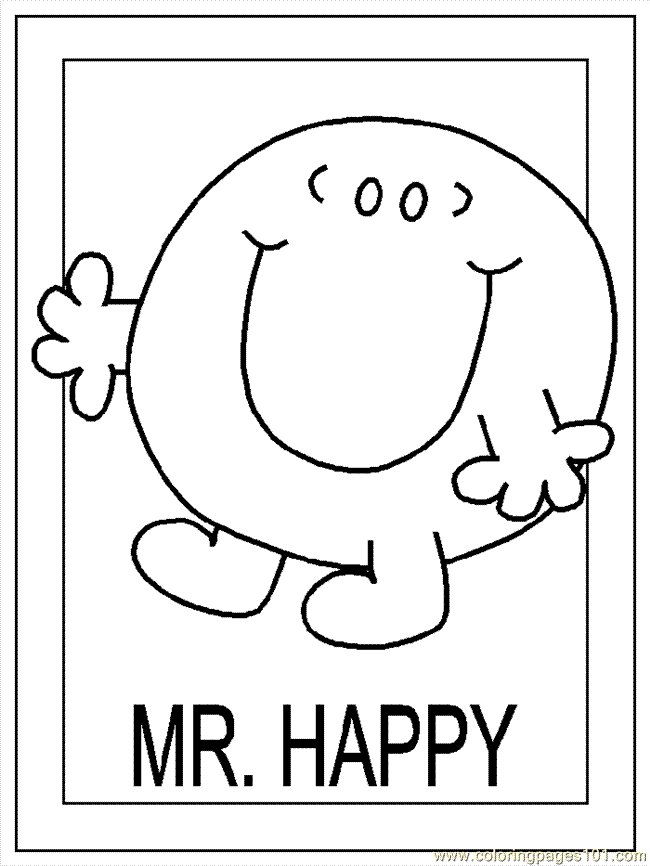 mr Colouring Pages (page 2)