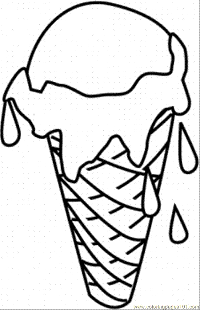 Thirsty As Dessert Coloring Pages
