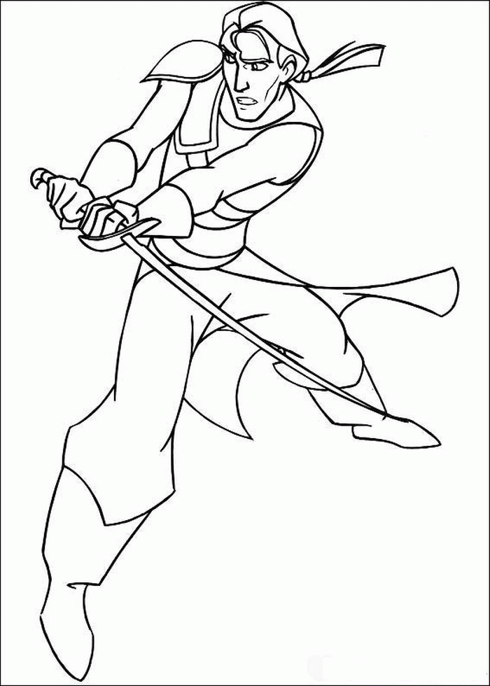 Coloring Page - Sinbad the sailor coloring pages 13