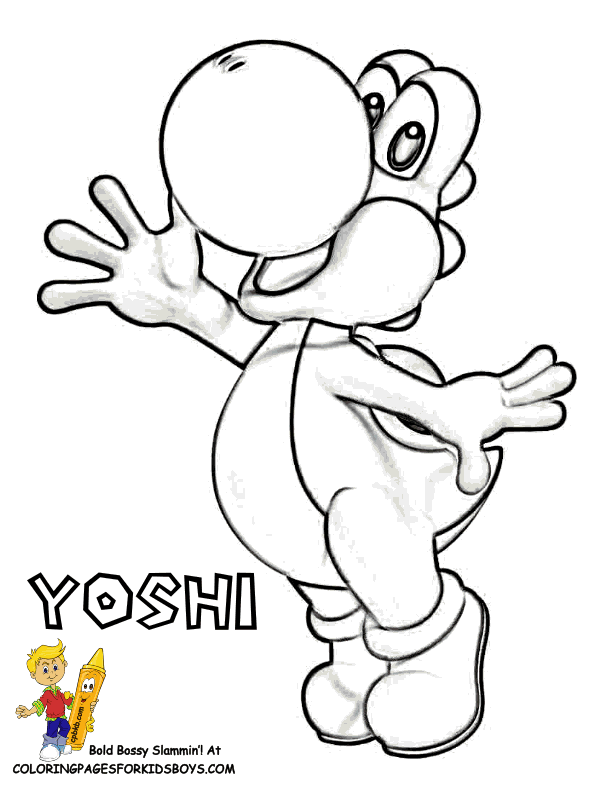 Super Mario Bros Coloring Pages - Coloring For KidsColoring For Kids