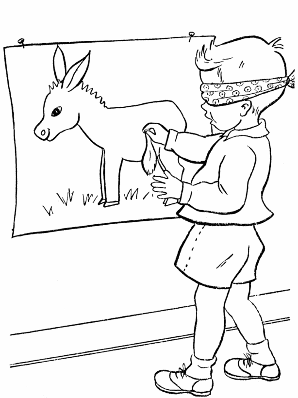 Party Coloring Pages - Coloring Home