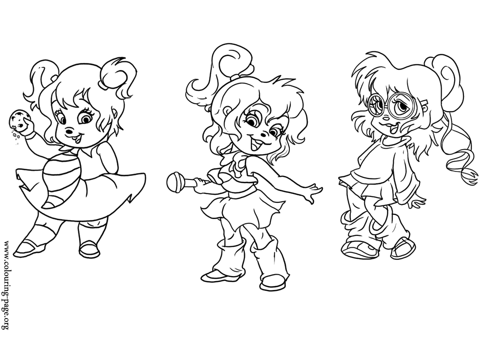 Alvin And The Chipmunks And The Chipettes Drawings Images 