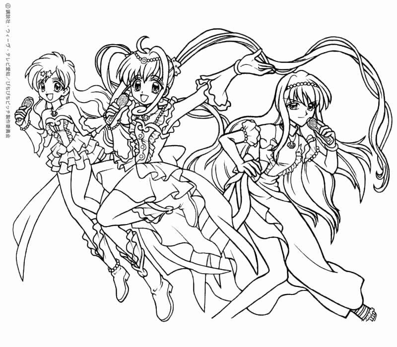 MERMAID MELODY coloring pages - Human Luchia
