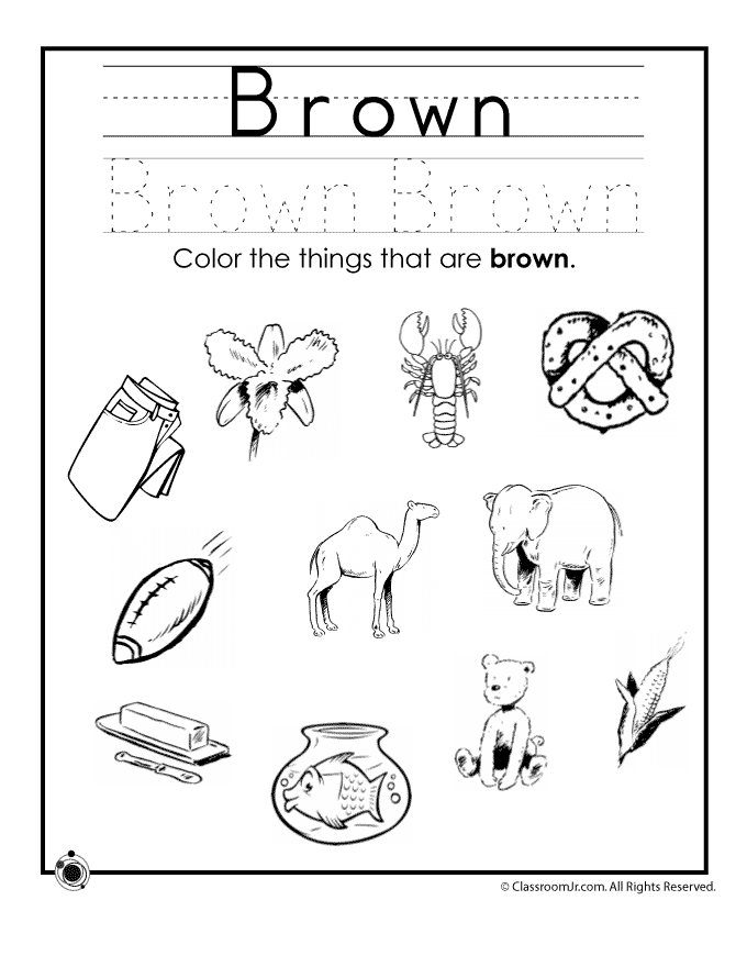 Color Worksheets For Kids - Coloring Pages for Kids and for Adults