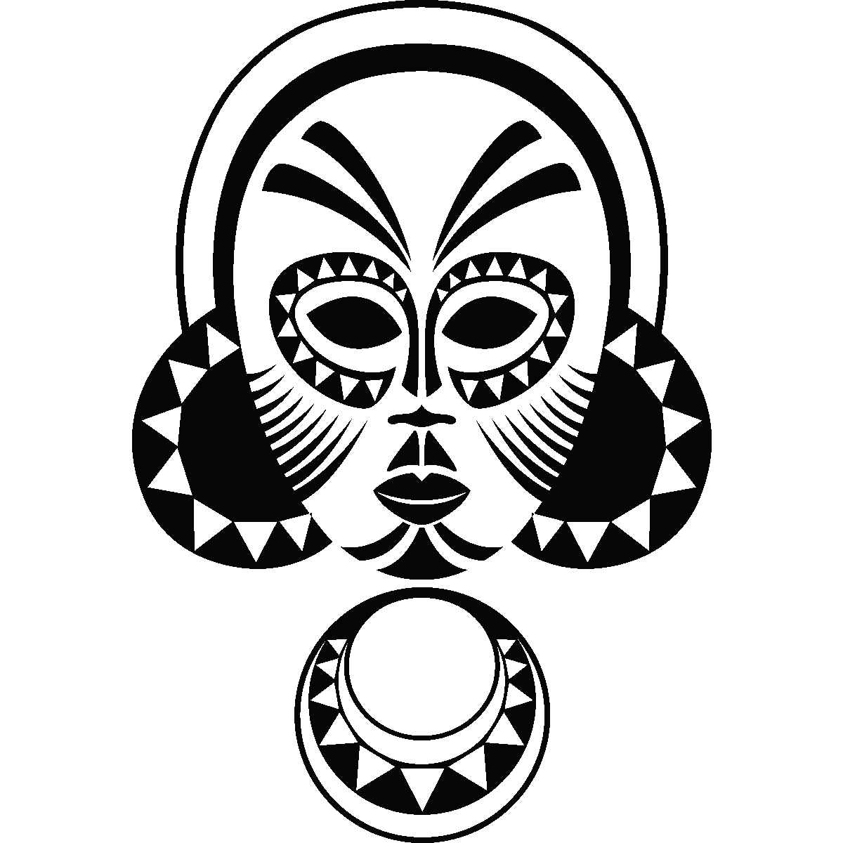 13 Images of Tribal Mask Coloring Pages - African Tribal Masks ...