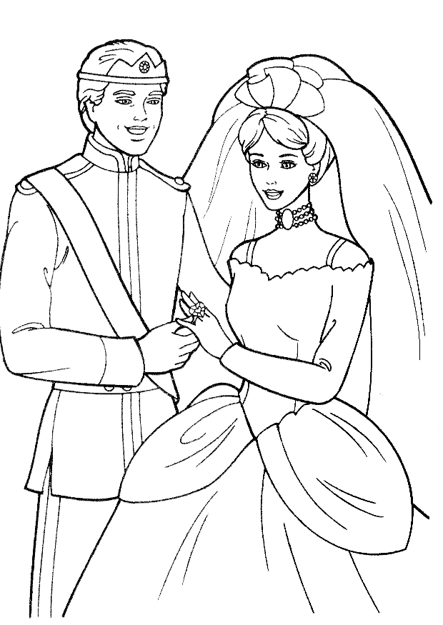 Wedding Coloring Pages (13) | Coloring Kids