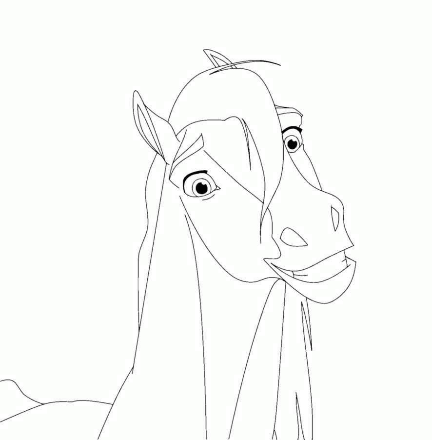 Spirit Of The Cimarron Coloring Pages - Coloring Home