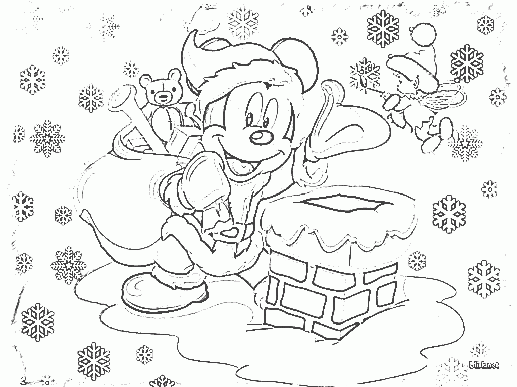 Coloring Pages Christmas Disney - Colorine.net | #4634