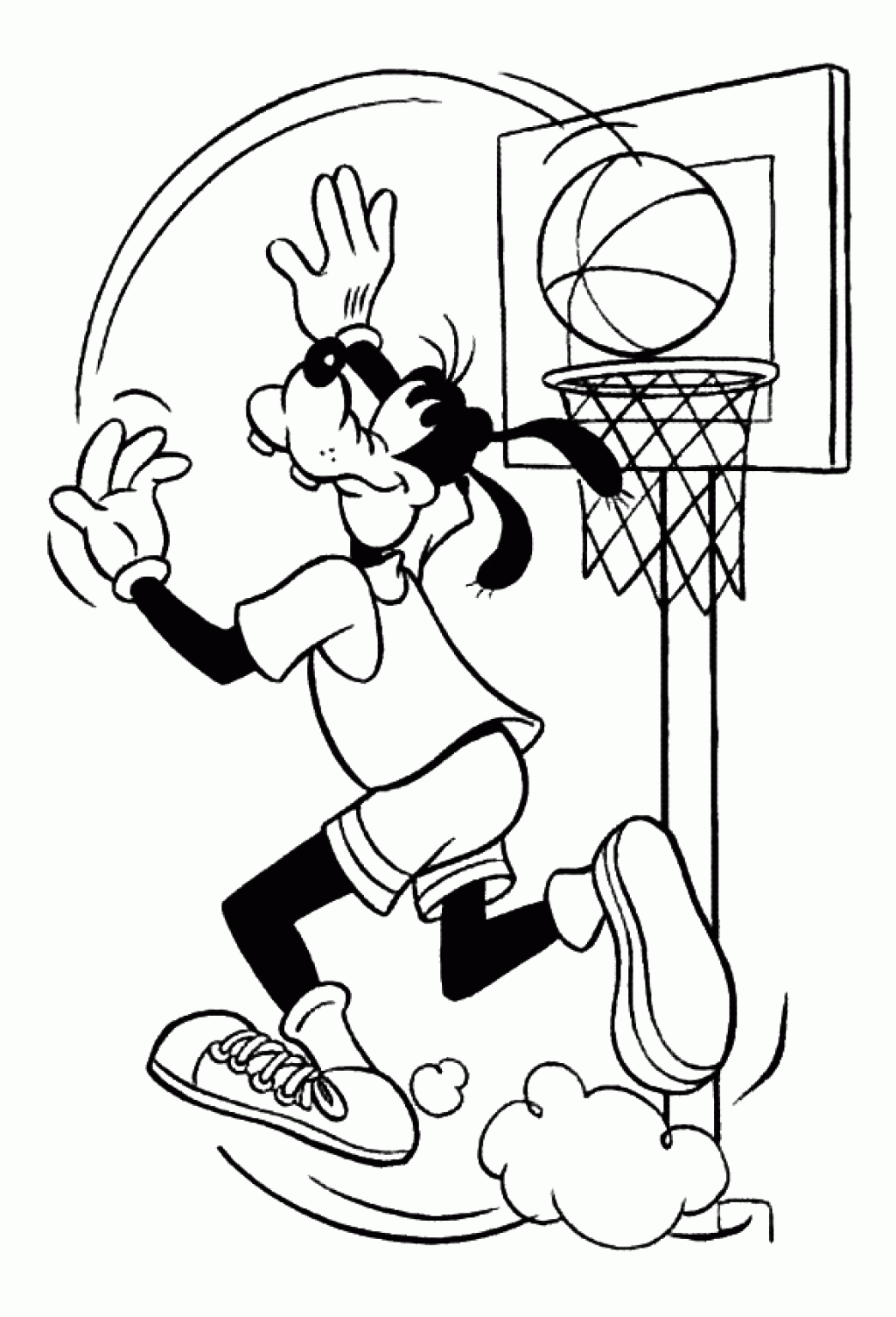 Basketball Coloring Pages For Adults - Coloring Home