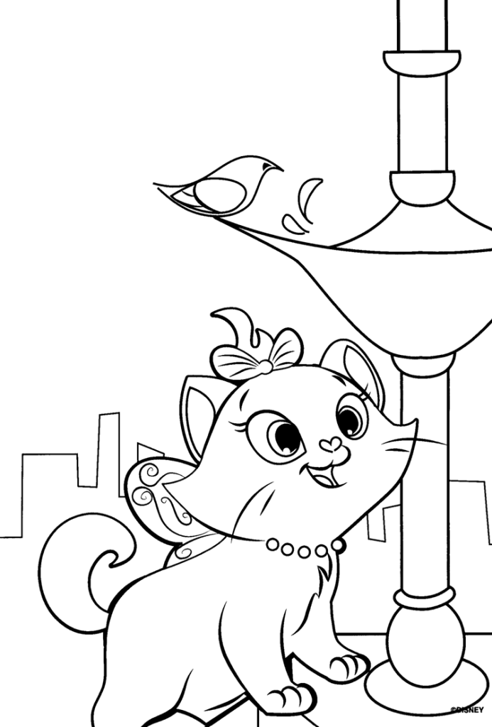 Other ~ Printable Aristocat Coloring Pages ~ Coloring Tone