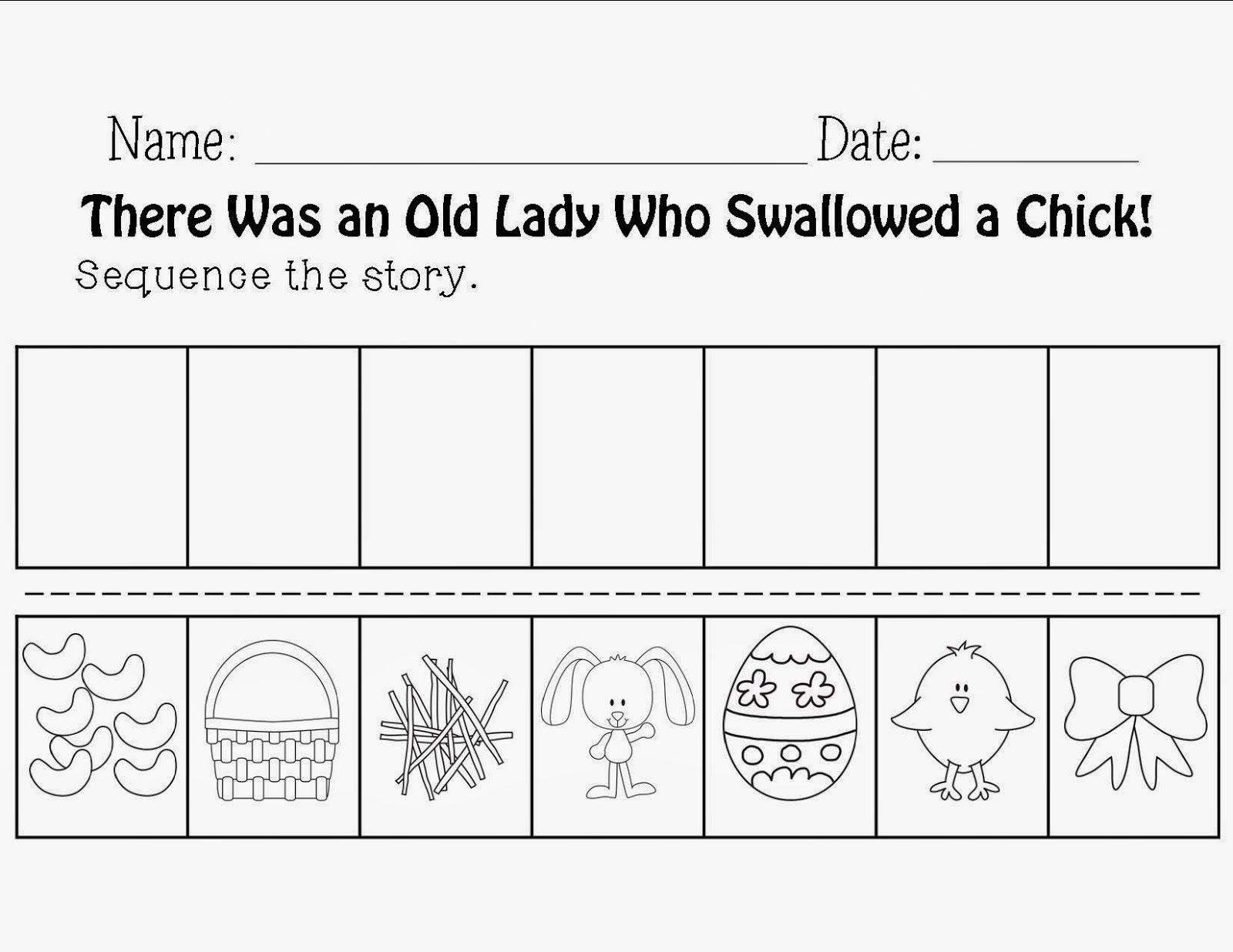 There Was An Old Lady Who Swallowed A Fly Coloring Page Coloring Home