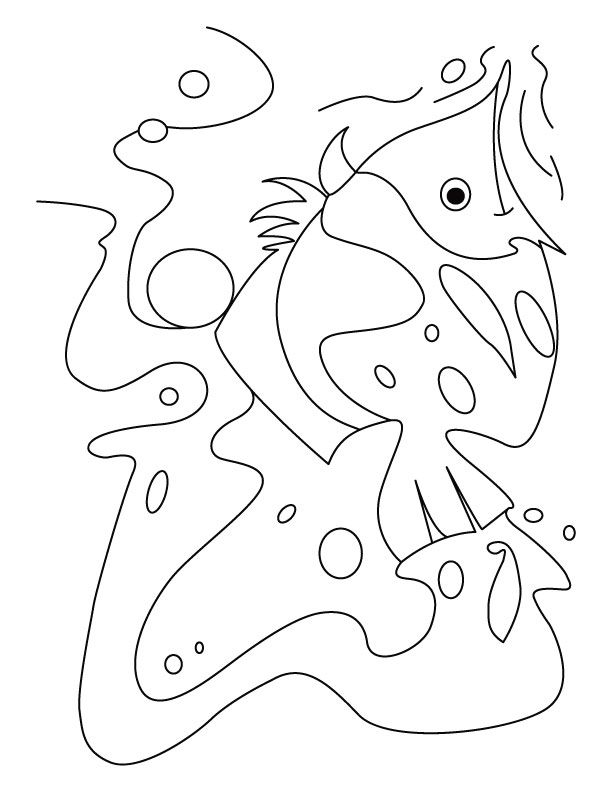 fish fishing whom coloring pages | Download Free fish fishing whom ...