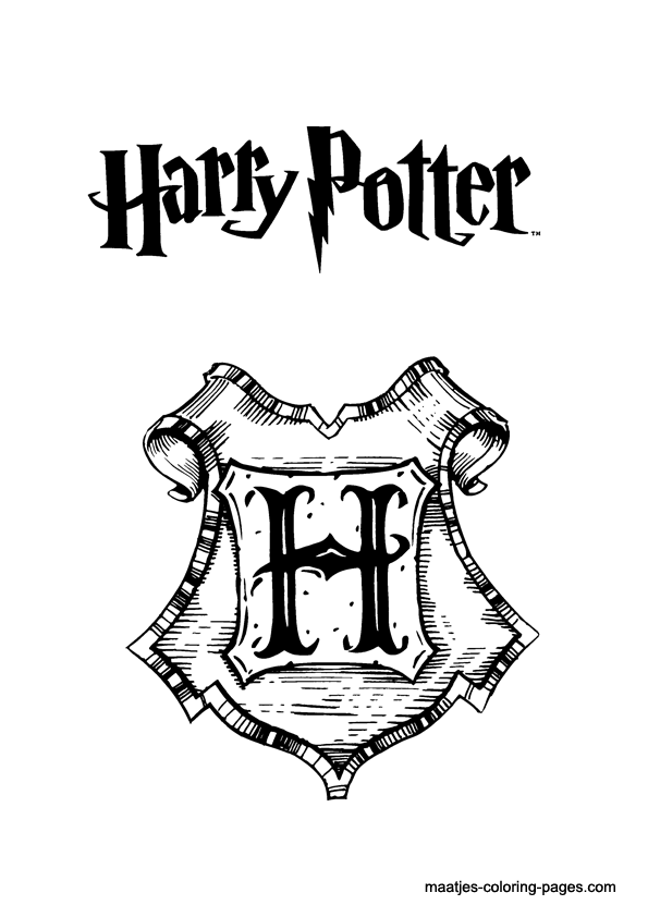 Harry Potter Free Printable Coloring Pages Coloring Home