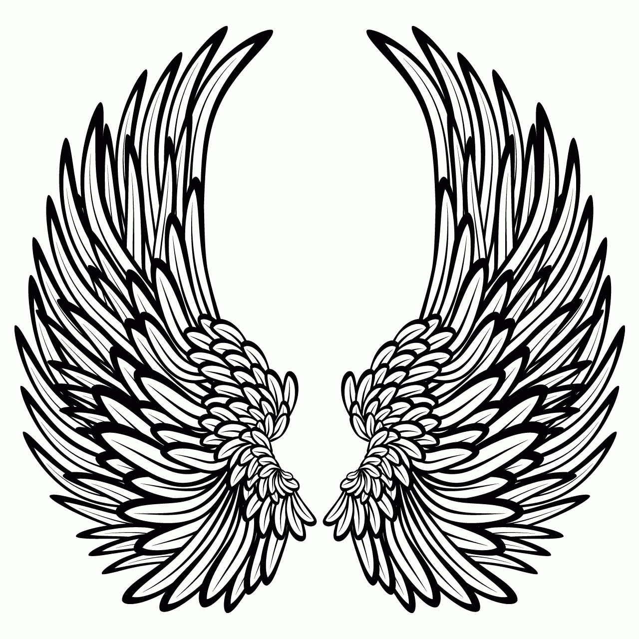 Hearts With Wings Coloring Pages - ClipArt Best