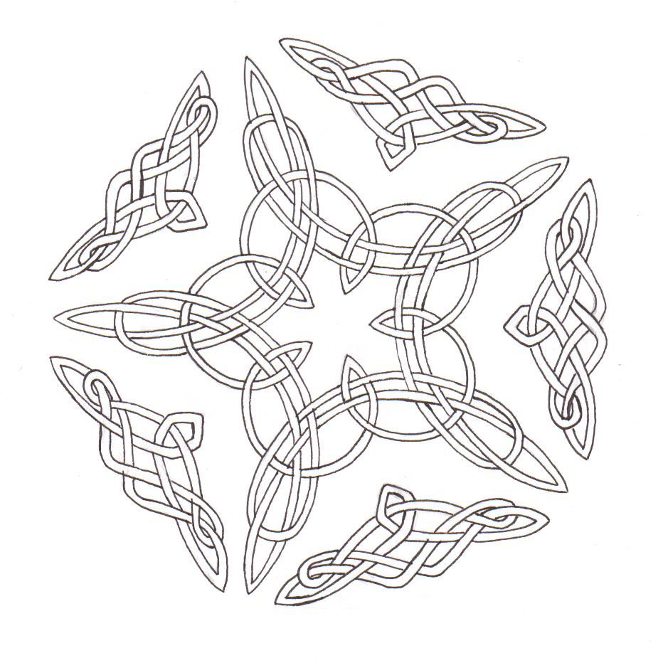 Celtic Coloring - Coloring Pages for Kids and for Adults