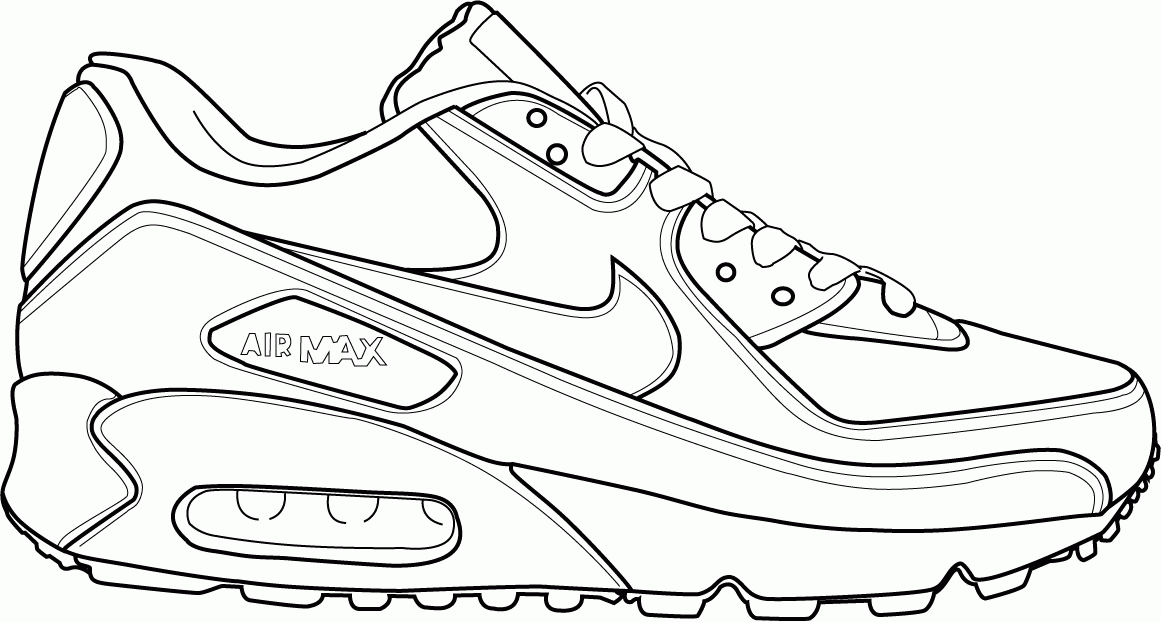 Shoes - Coloring Pages for Kids and for Adults