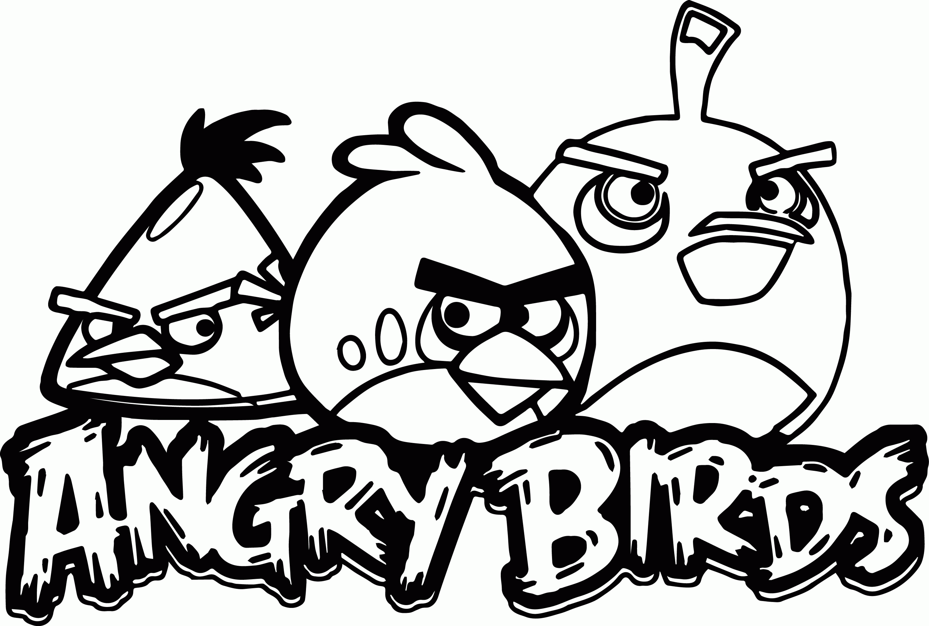 Angry Birds Coloring Pages Print 28 Images Matilda Home