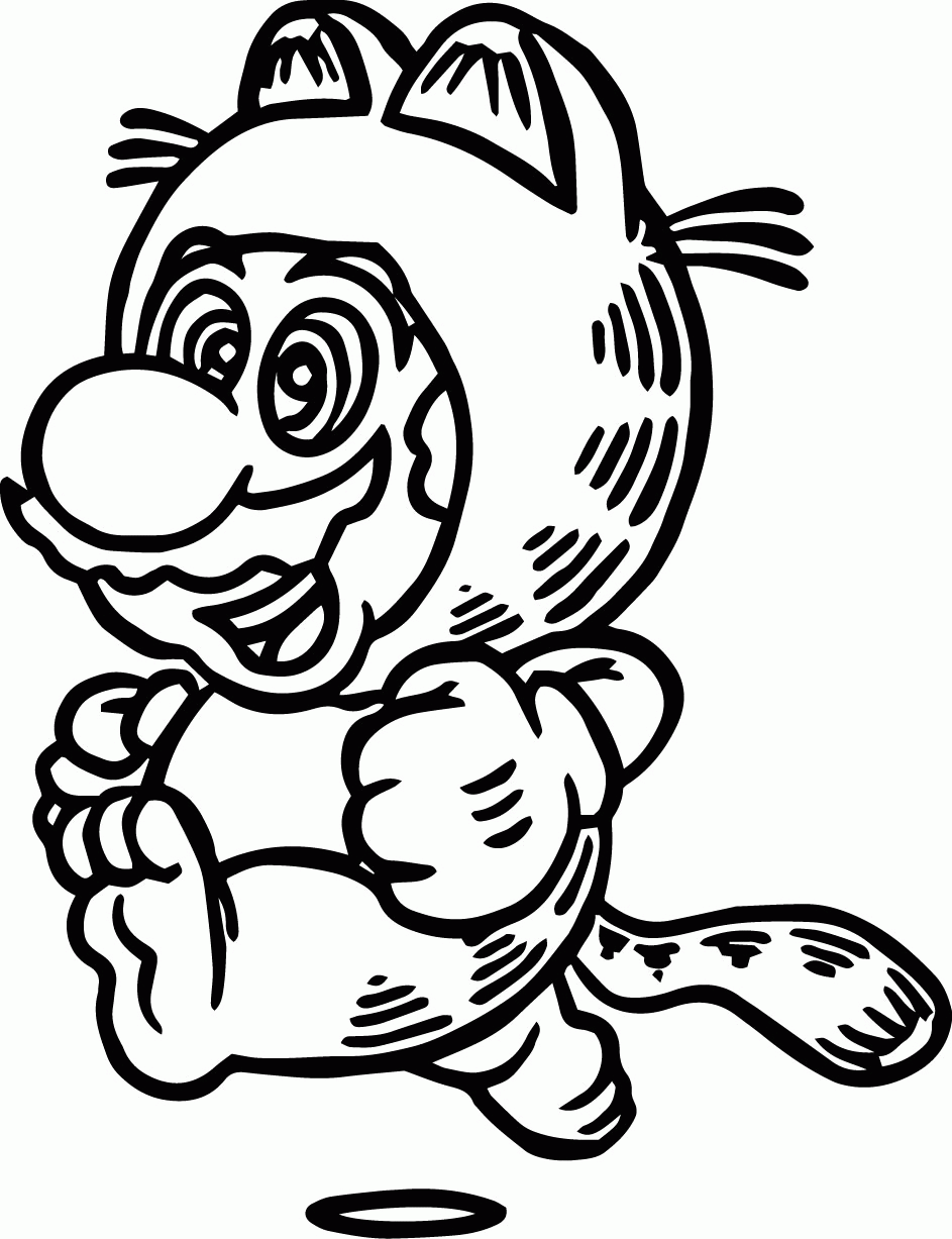 Toad Coloring Pages From Super Mario - Coloring Home