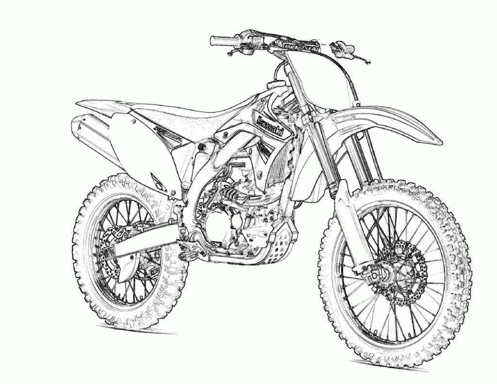 Bike Coloring Pages For Adults - Ð¡oloring Pages For All Ages