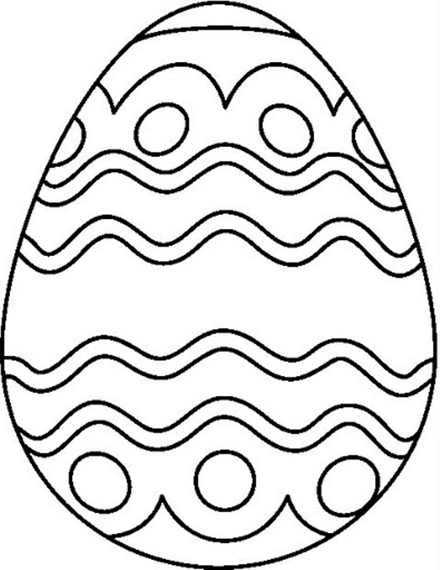 Easter Egg Coloring Pages | Country & Victorian Times
