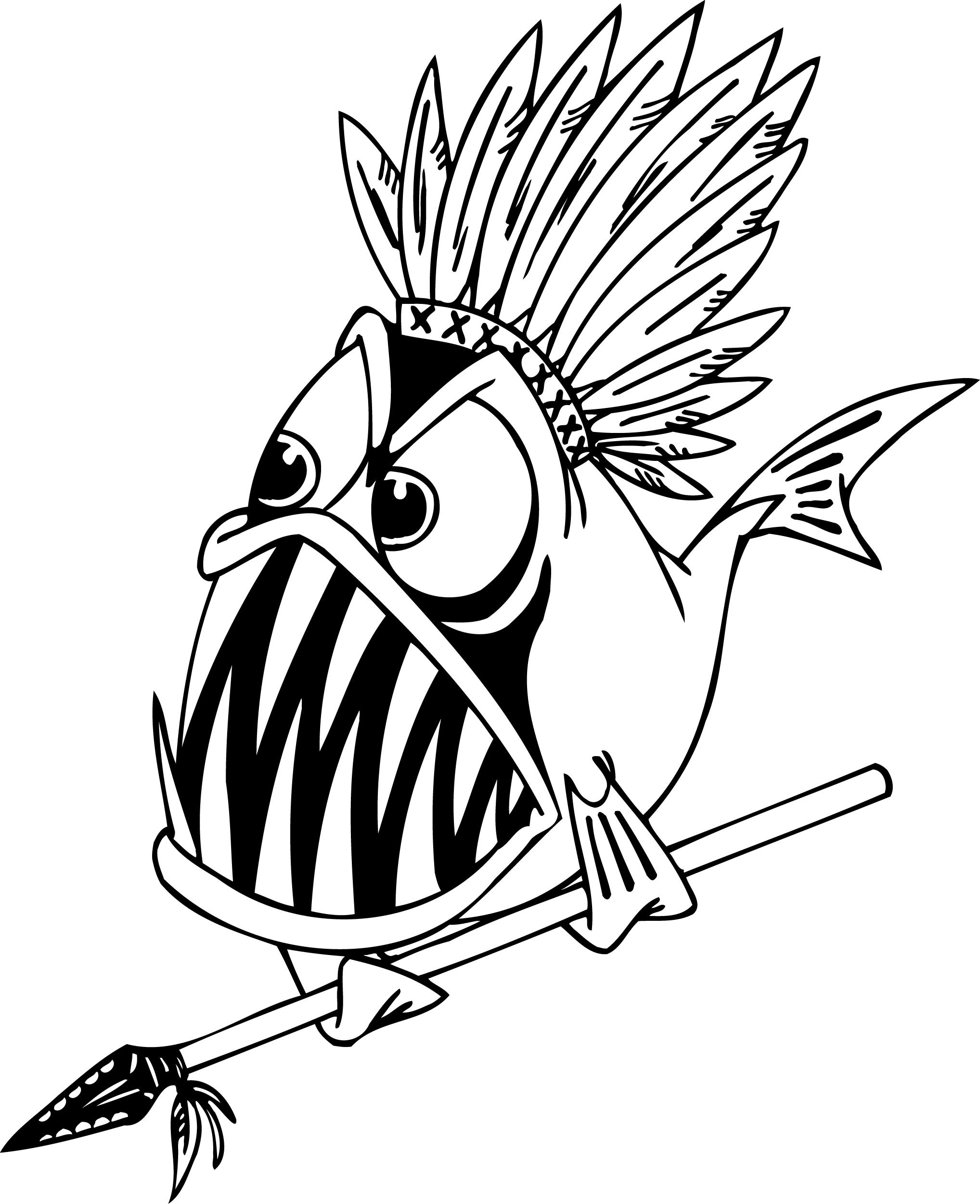 Detailed Fish Coloring Pages - Coloring Home