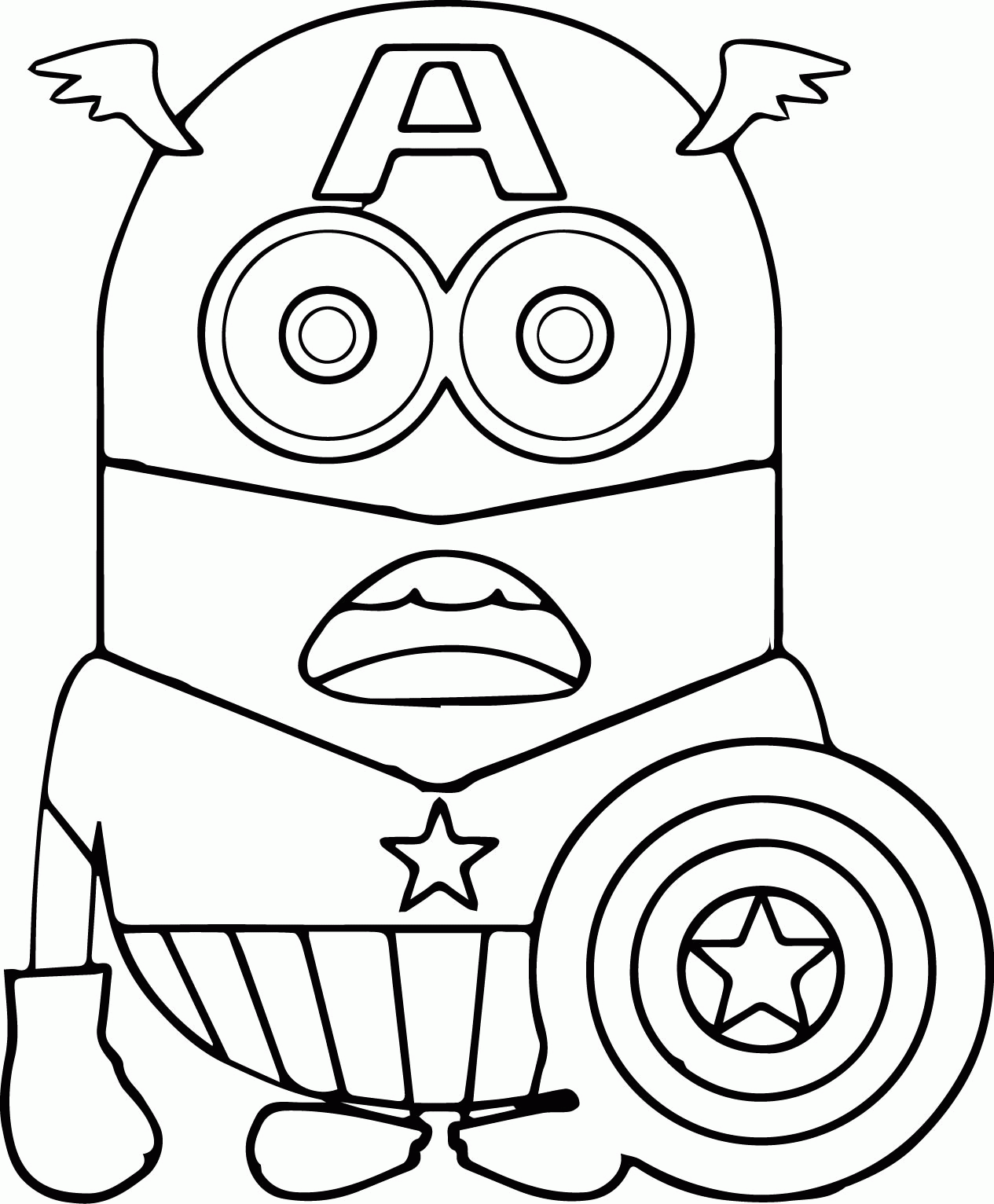 Coloring Pages: Free Coloring Pages Of Minion Golf Picture Minion ...