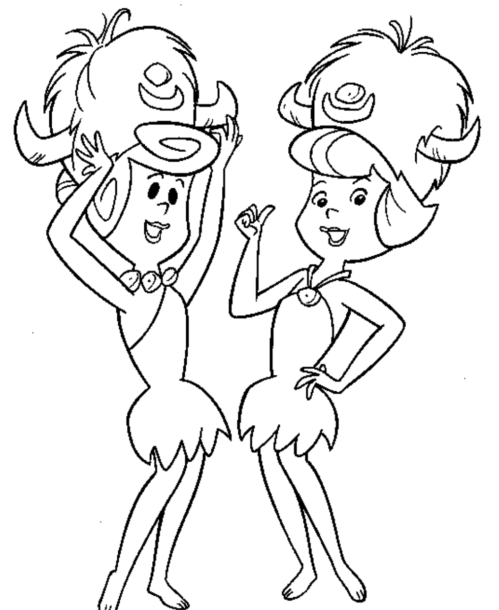 Flintstones Coloring Page Cartoon Coloring Page Coloring Home 65331 Hot Sex Picture