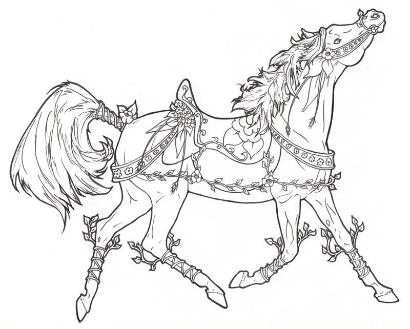 Carousel Horse Aquatica by ReQuay on deviantART