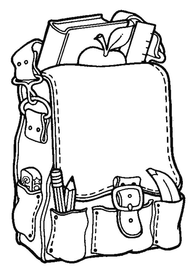 Back To School Coloring Pages For Preschool | Clipart Panda - Free 