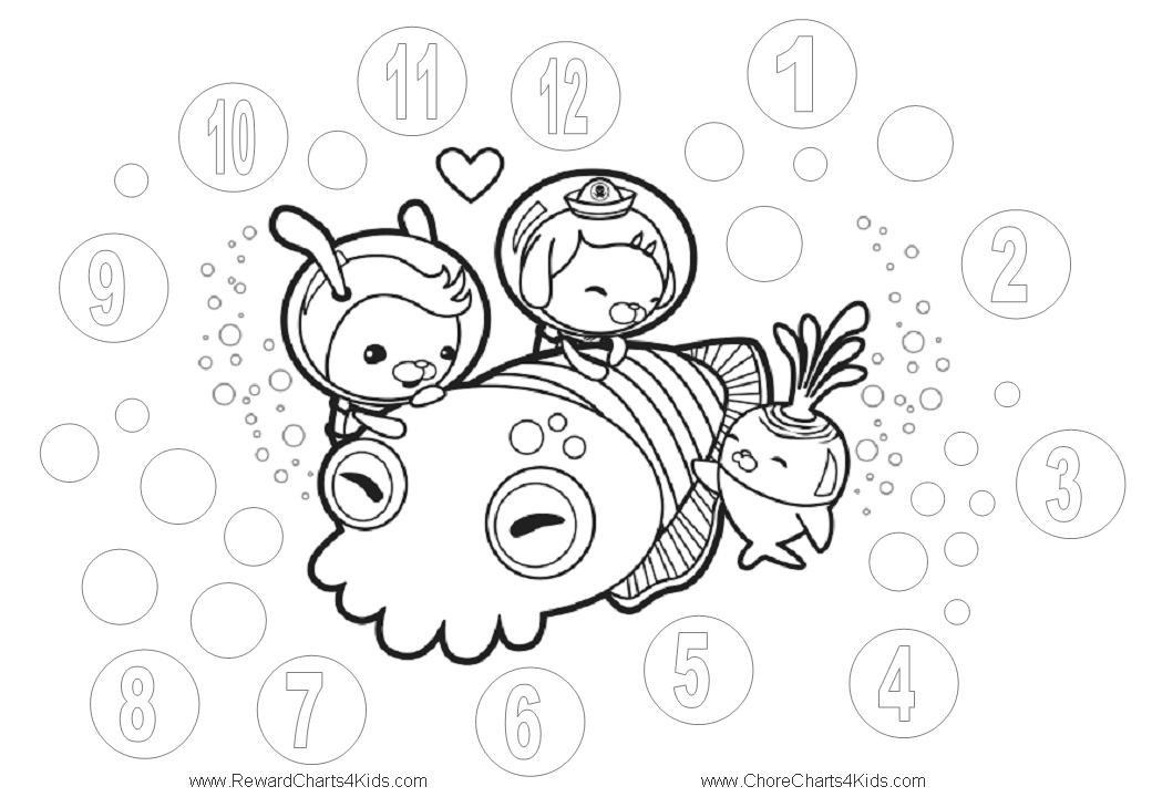 octonauts logo Colouring Pages (page 3)
