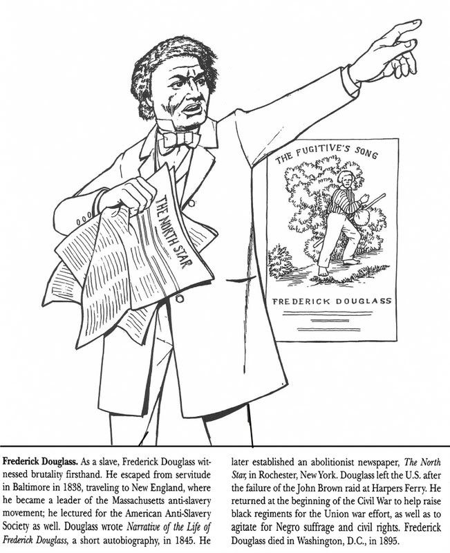 Every Month Is Black History Month: Black History Coloring Pages 