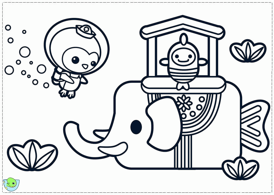 Octonauts Coloring page