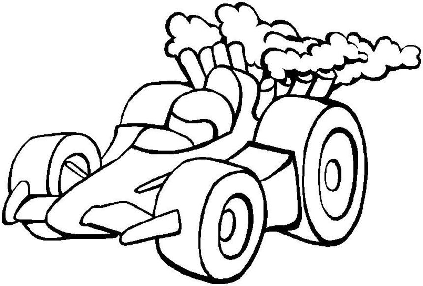 Race Car Coloring Pages Printable | Free coloring pages