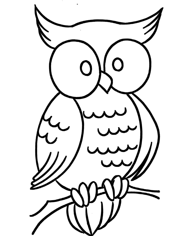 Simple Colouring Pages For Toddlers - Coloring Home