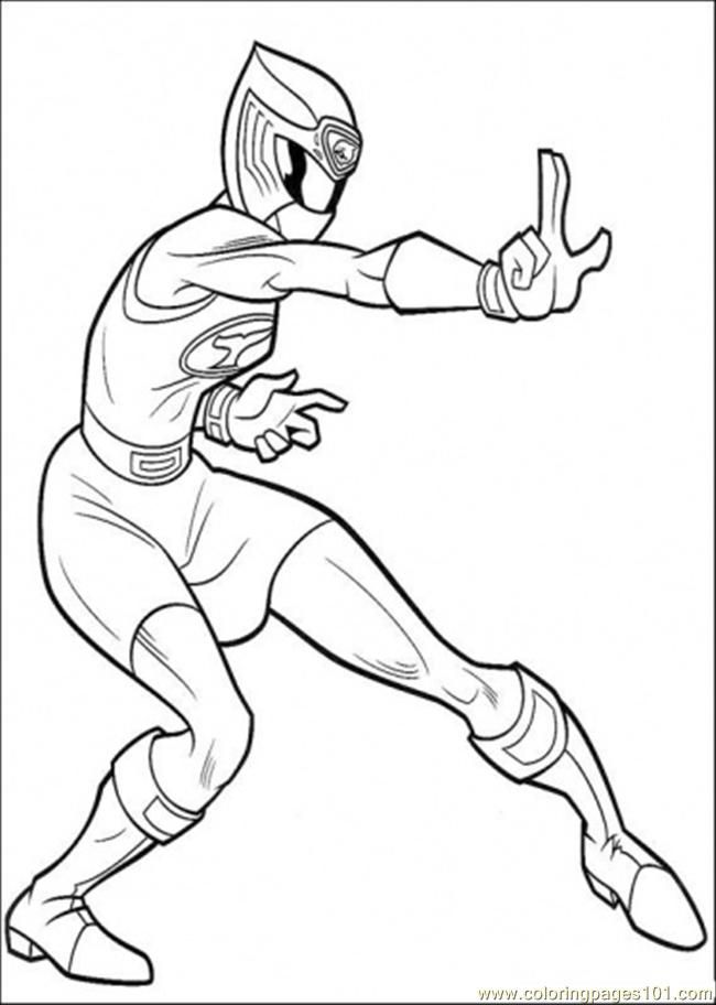 pinkpowerranger Colouring Pages