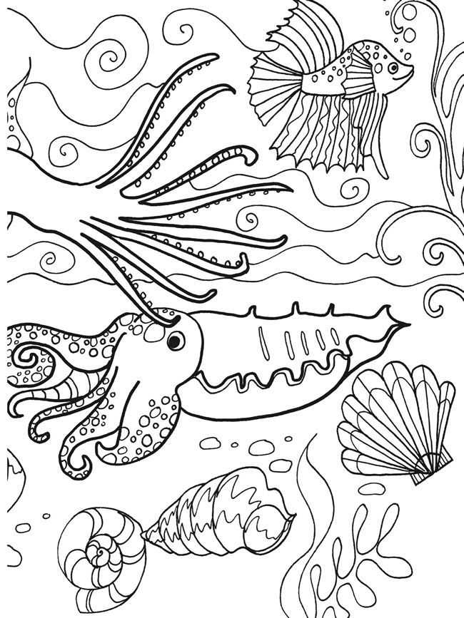 Coloring Pages Dover Publications | Coloring pages