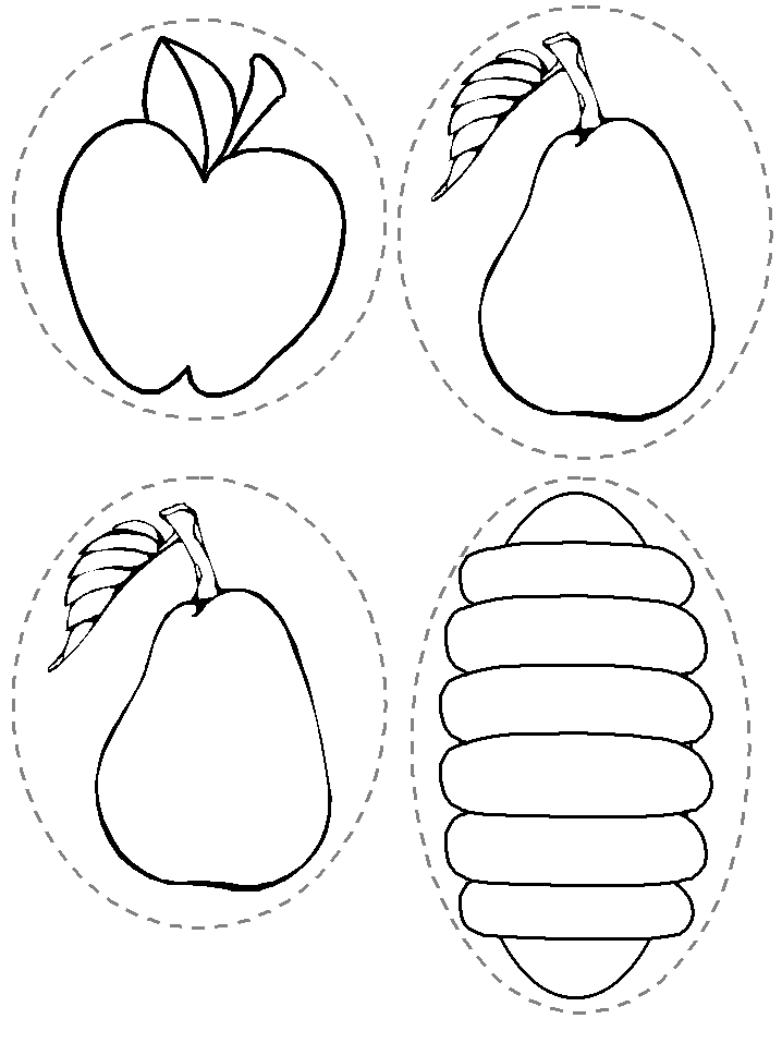 Very Hungry Caterpillar Coloring Pages - Coloring Home