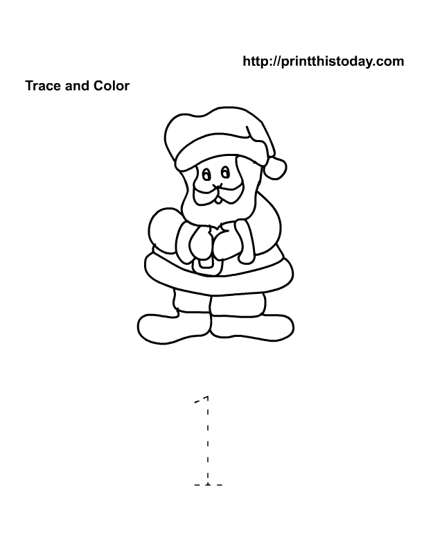 christmas color page holiday coloring pages plate