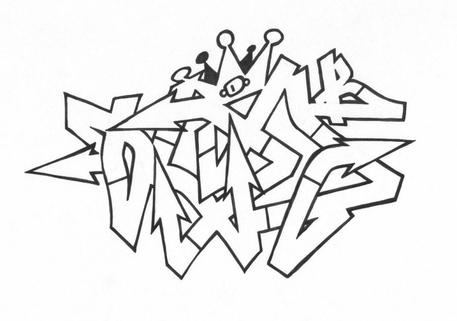 Coloring Pages Excellent Graffiti Coloring Pages Coloring Page 