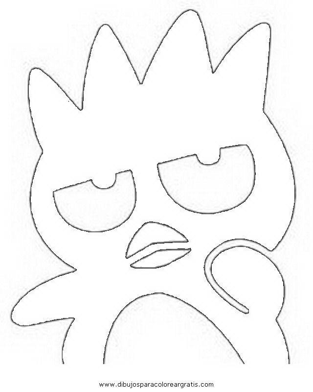 badtz-Maru Colouring Pages