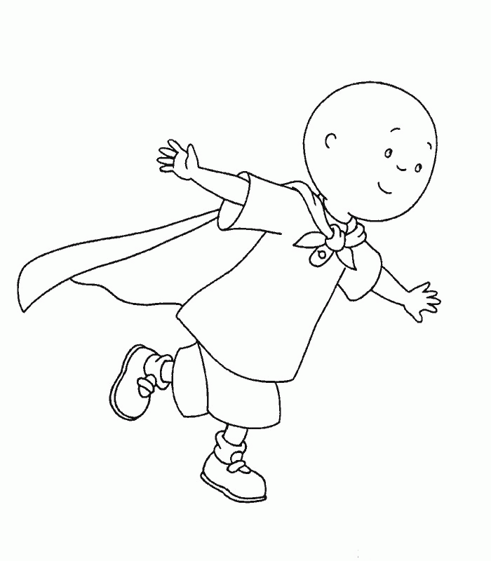 Caillou Printable Coloring Pages - Coloring Home