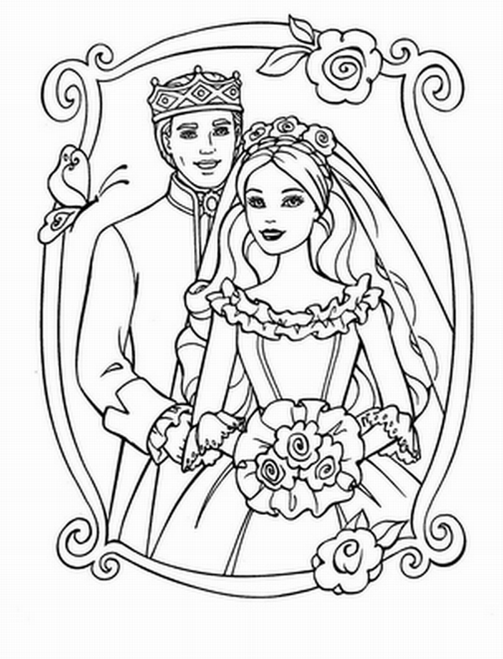 Barbie Coloring Pages (