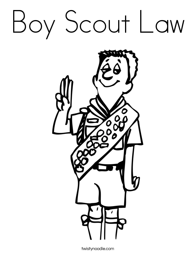 boy scouts of america coloring pages | Coloring Pages For Kids